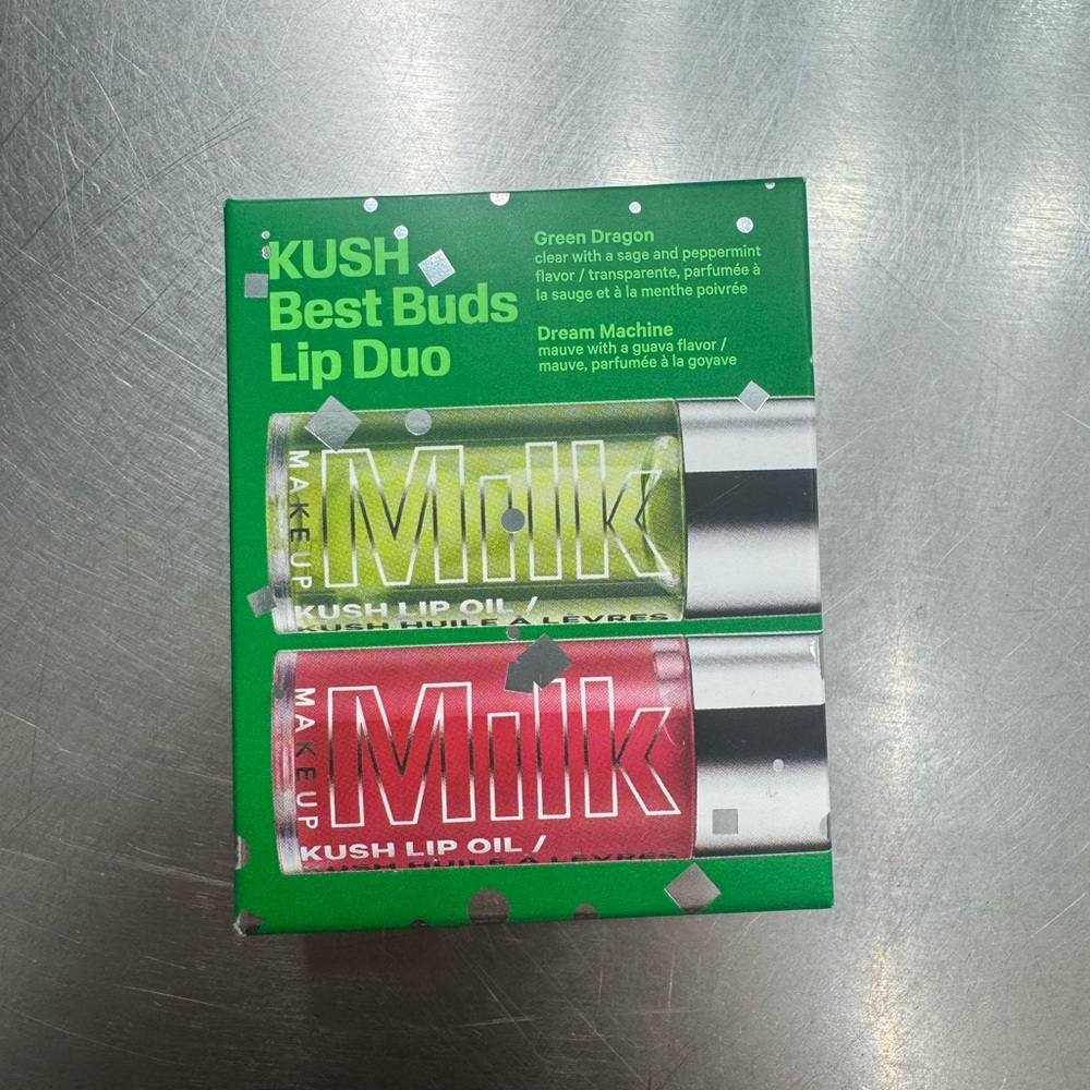 Milk Makeup Hydrating Lip Oil Set / green dragon / dream machine